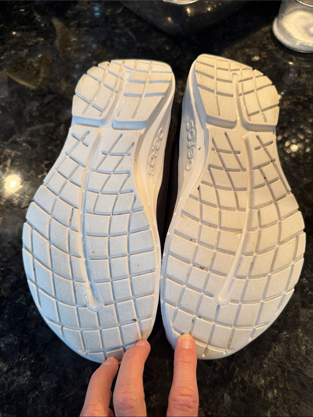 Slip-On Athletic Sneakers with Green Accents - Picture 4 of 5